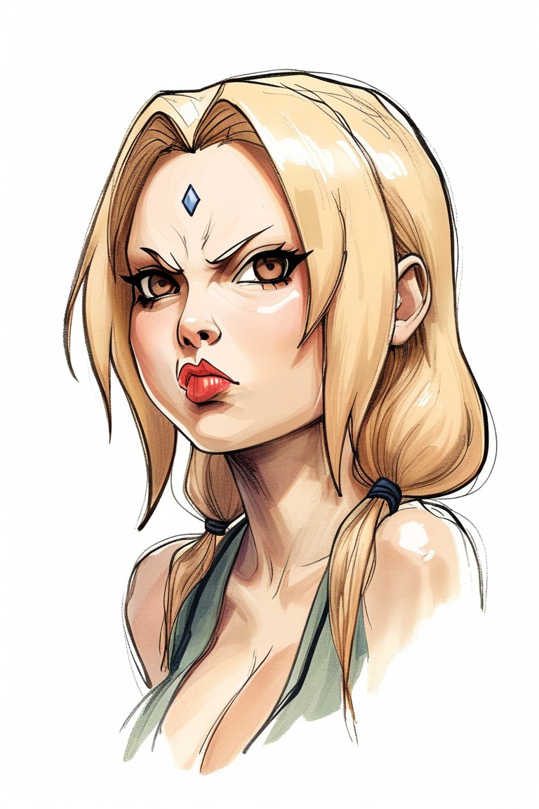 caricature_style,  drawing caricature,  masterpiece on Tensor.Art