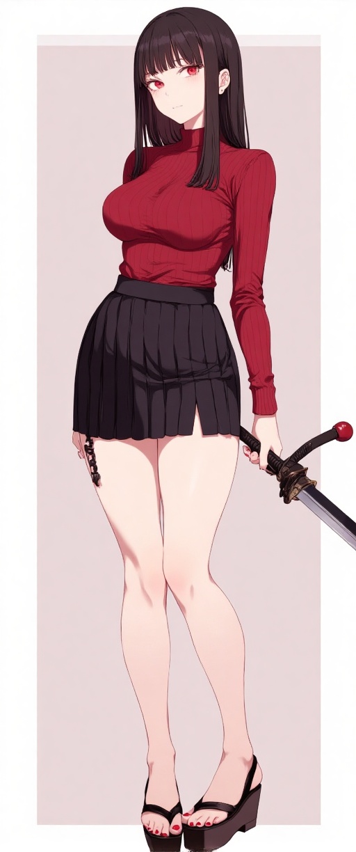 1girl,  solo,  long hair on Tensor.Art