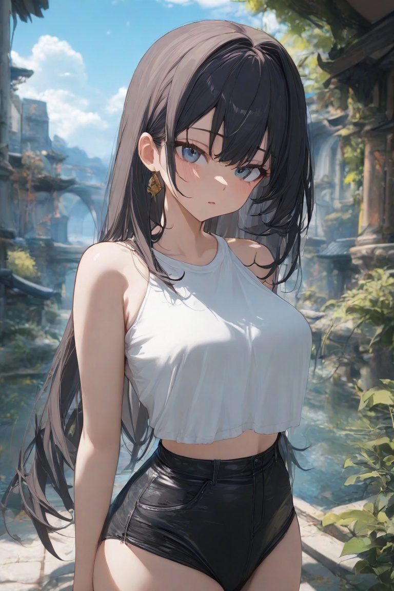 1girl,  solo, on Tensor.Art