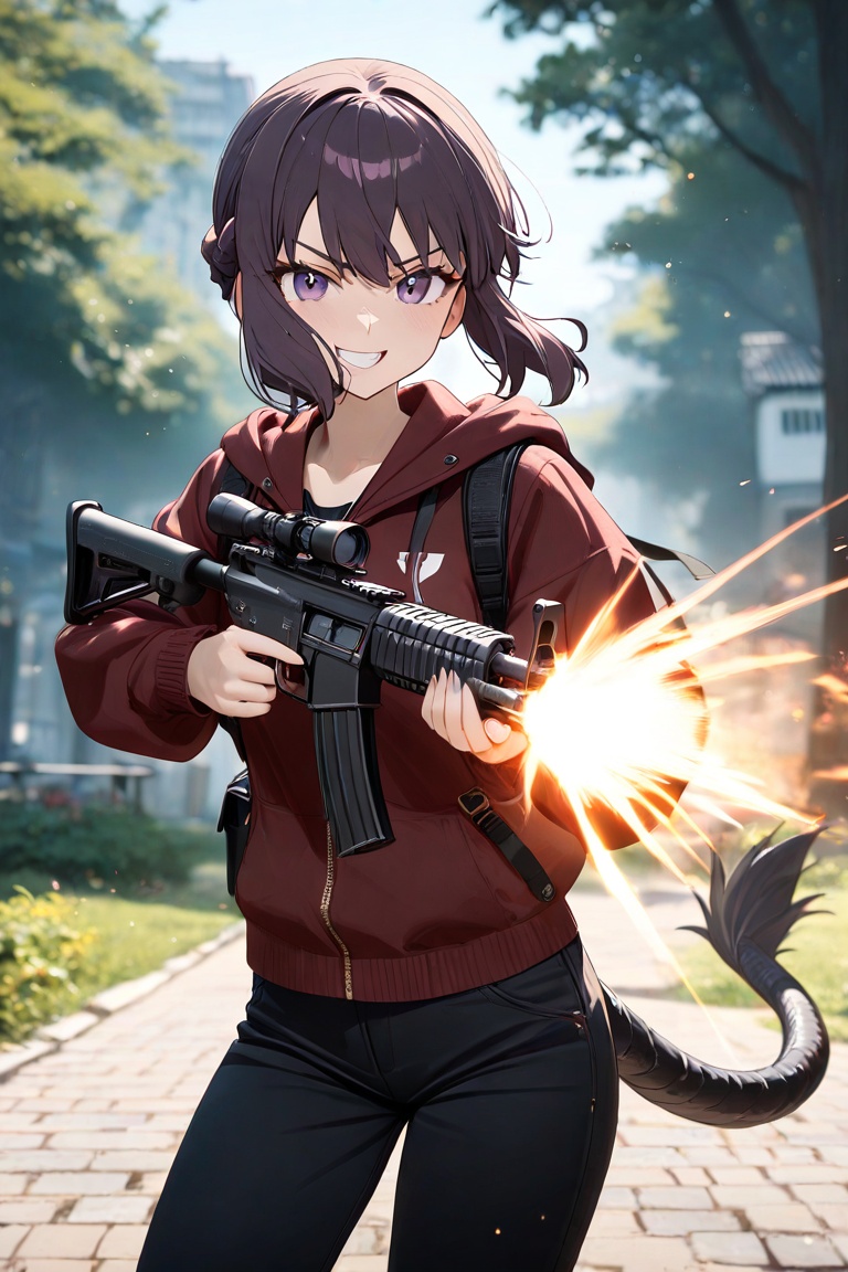 1girl,  solo,  kusanagi motoko on Tensor.Art