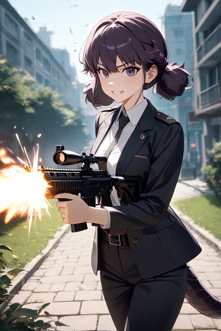 1girl,  solo,  kusanagi motoko on Tensor.Art