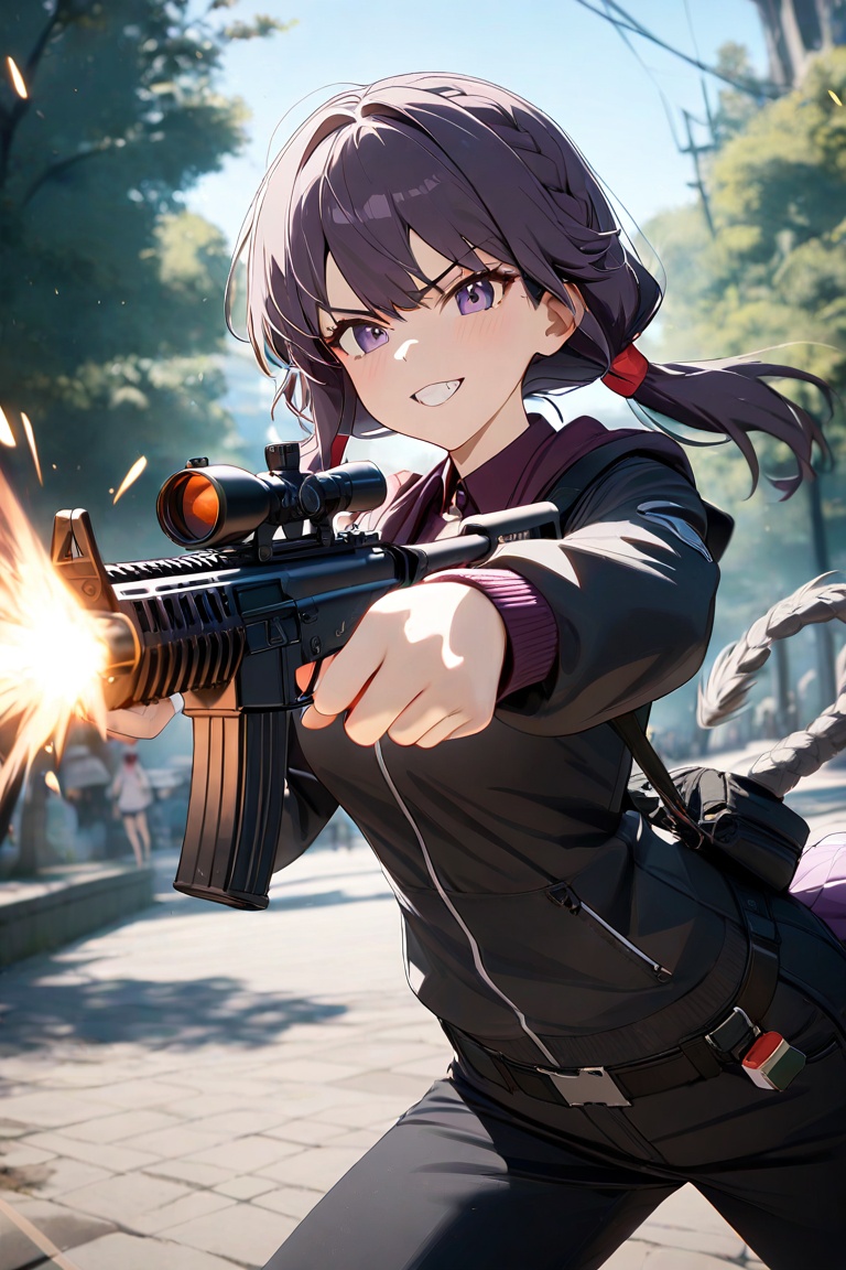 1girl,  solo,  kusanagi motoko on Tensor.Art