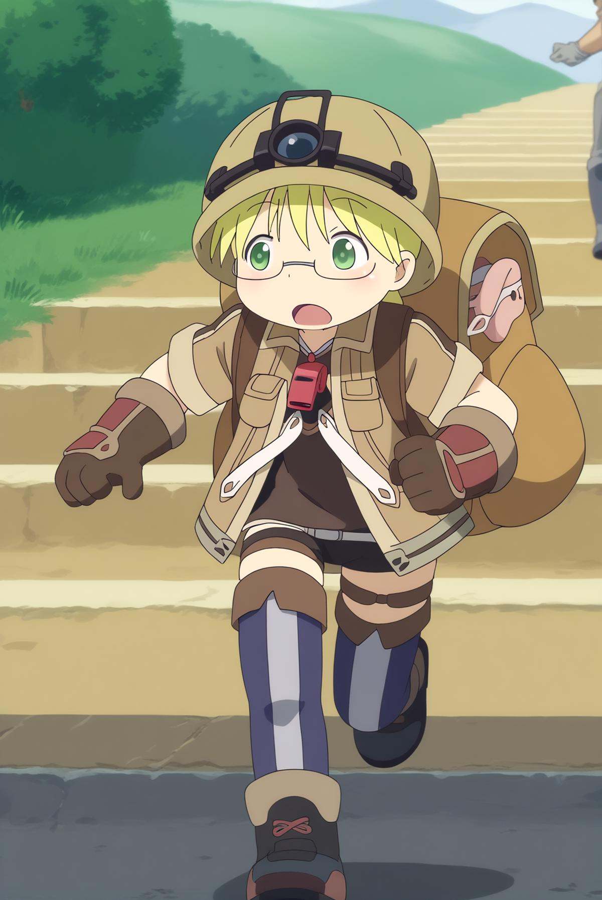 Riko,  glasses,  backpack on Tensor.Art