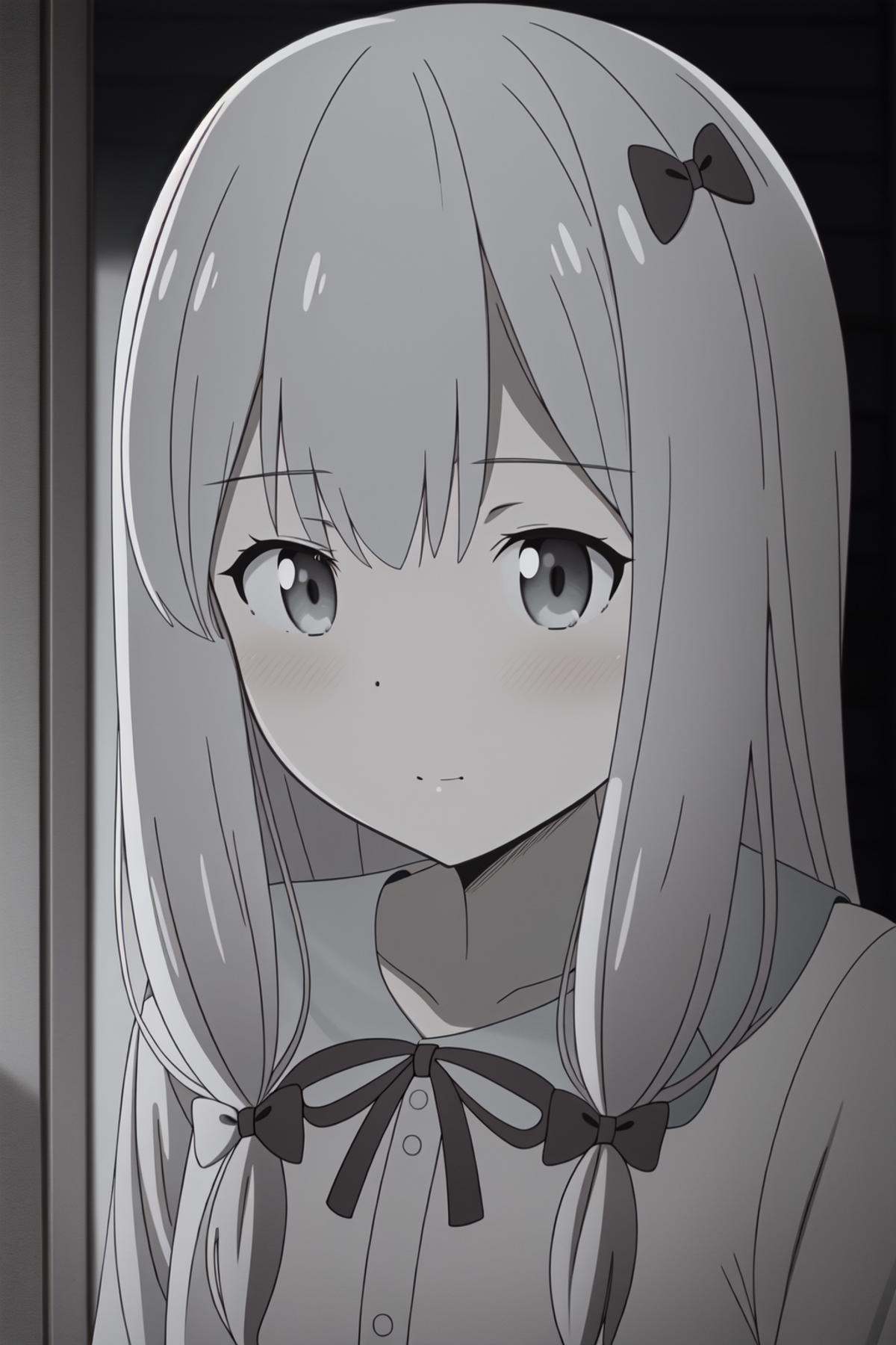 lineart,  monochrome,  izumi sagiri on Tensor.Art