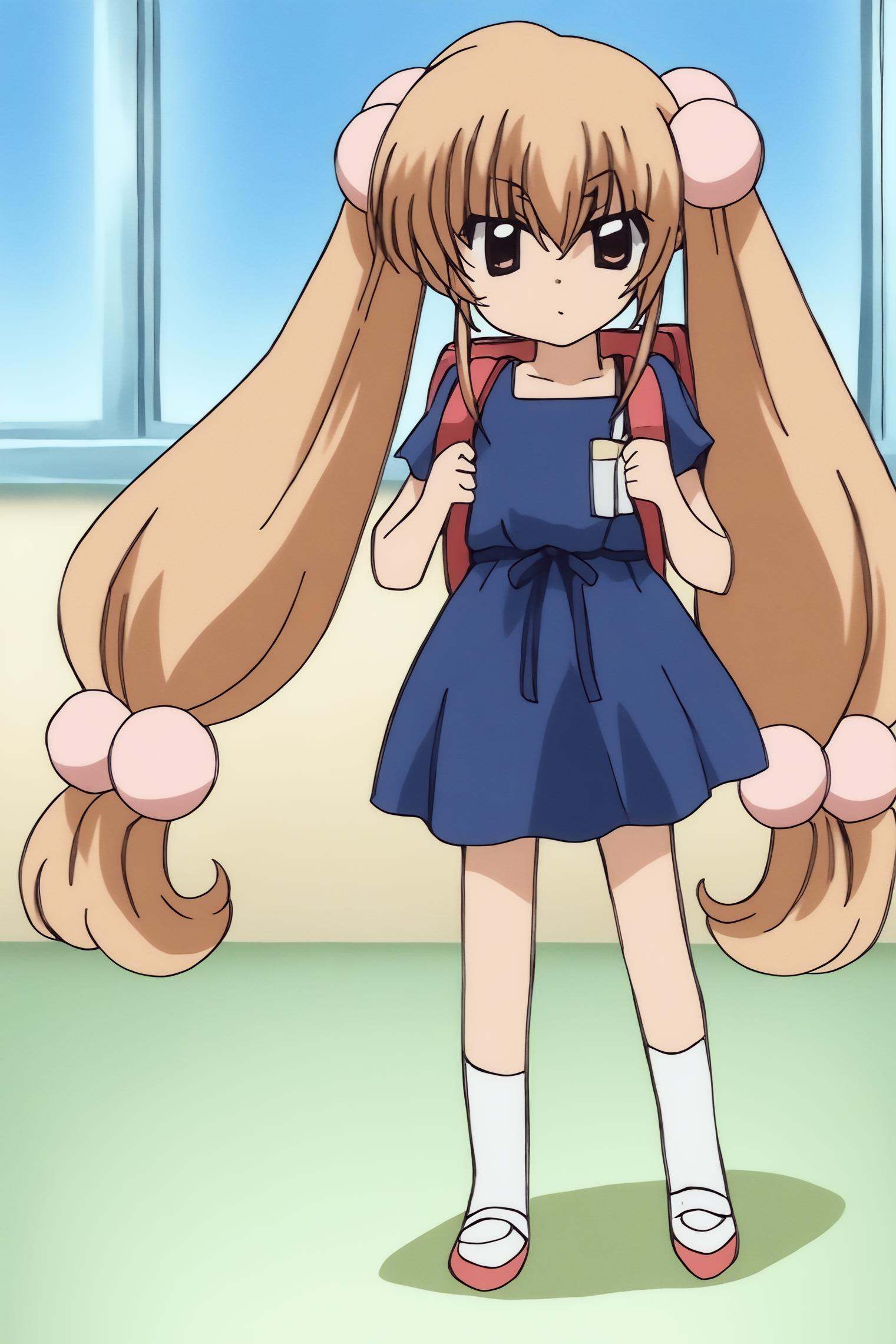 masterpiece,  anime screencap,  blue_dress on Tensor.Art