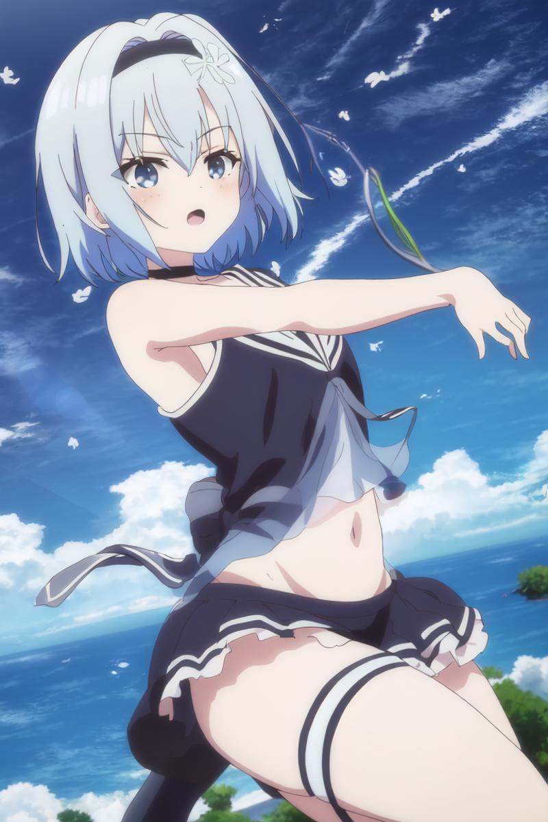 sora ginko,  dynamic pose,  8k on Tensor.Art