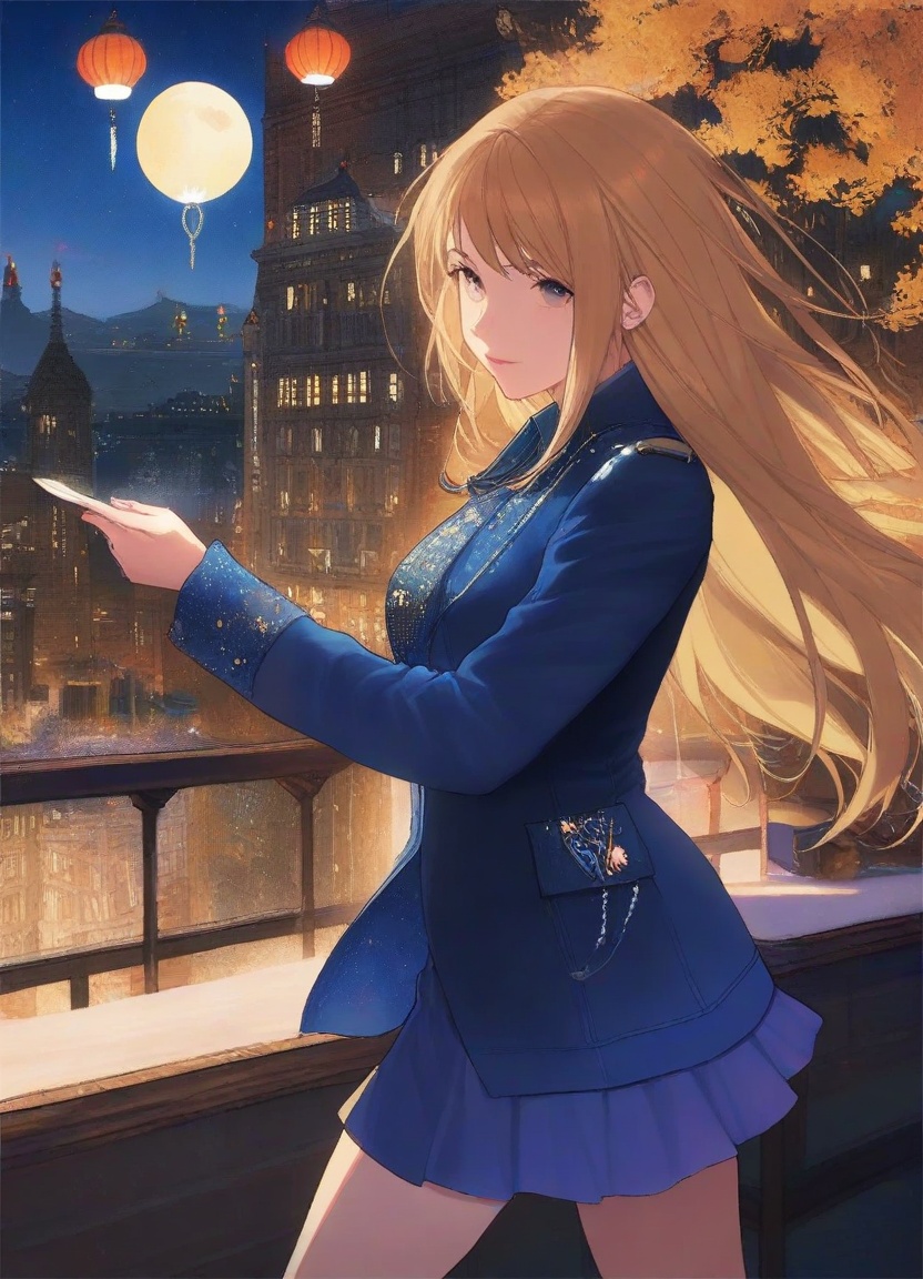 by Jean Jullien and lovecraftian,  neo-pop,  A floating garden in the sky on Tensor.Art