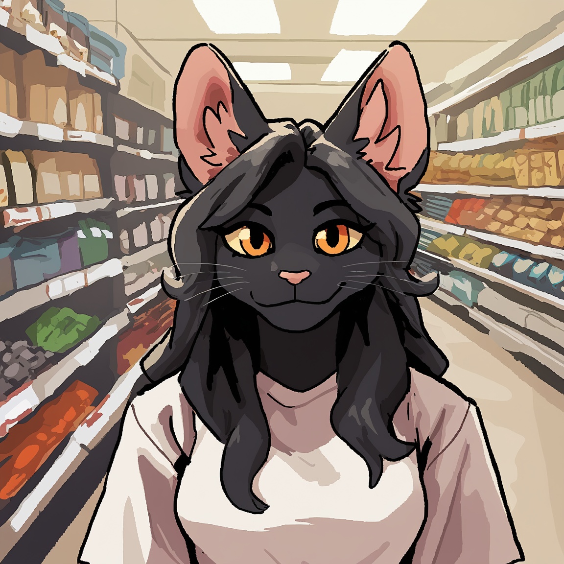 mawfulme,  domestic cat,  felid on Tensor.Art