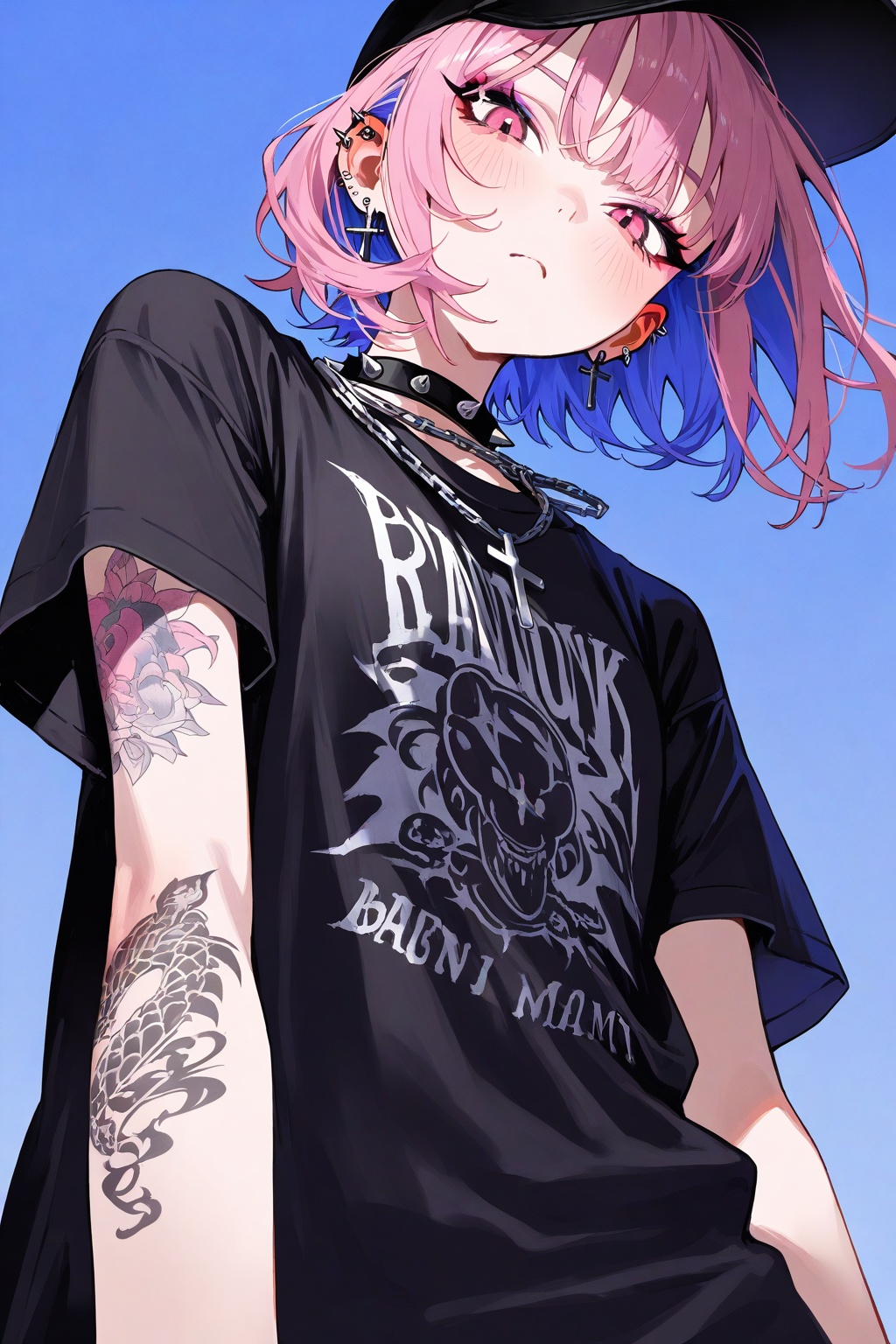 1girl,  solo,  jewelry on Tensor.Art