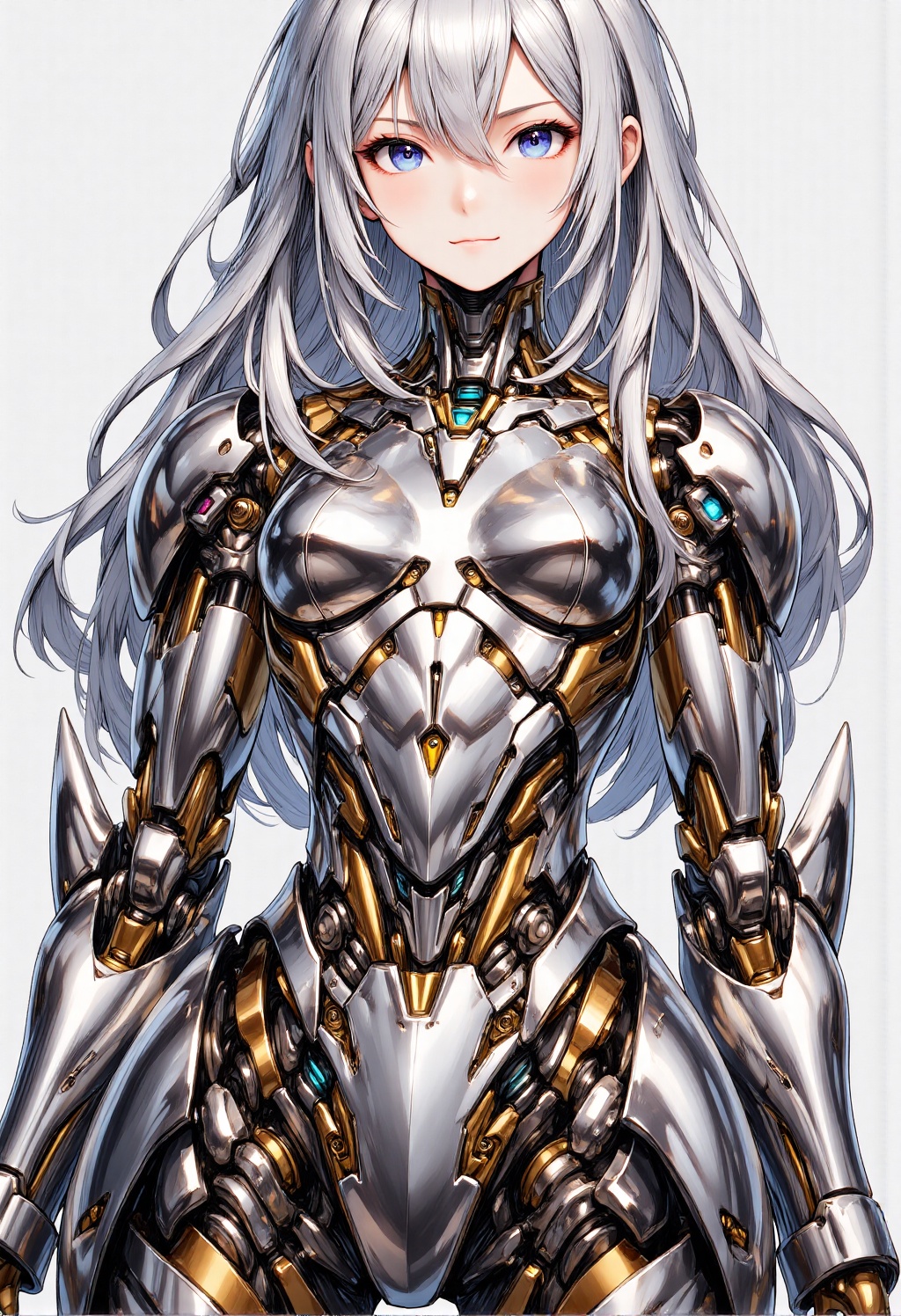 A shepherd mechanized.anime face.Mucha styles.art deco. on Tensor.Art