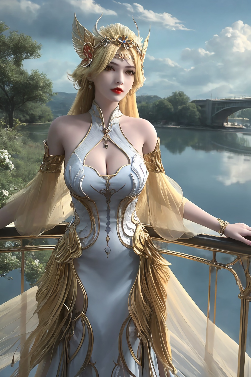 1girl,  solo,  long hair on Tensor.Art