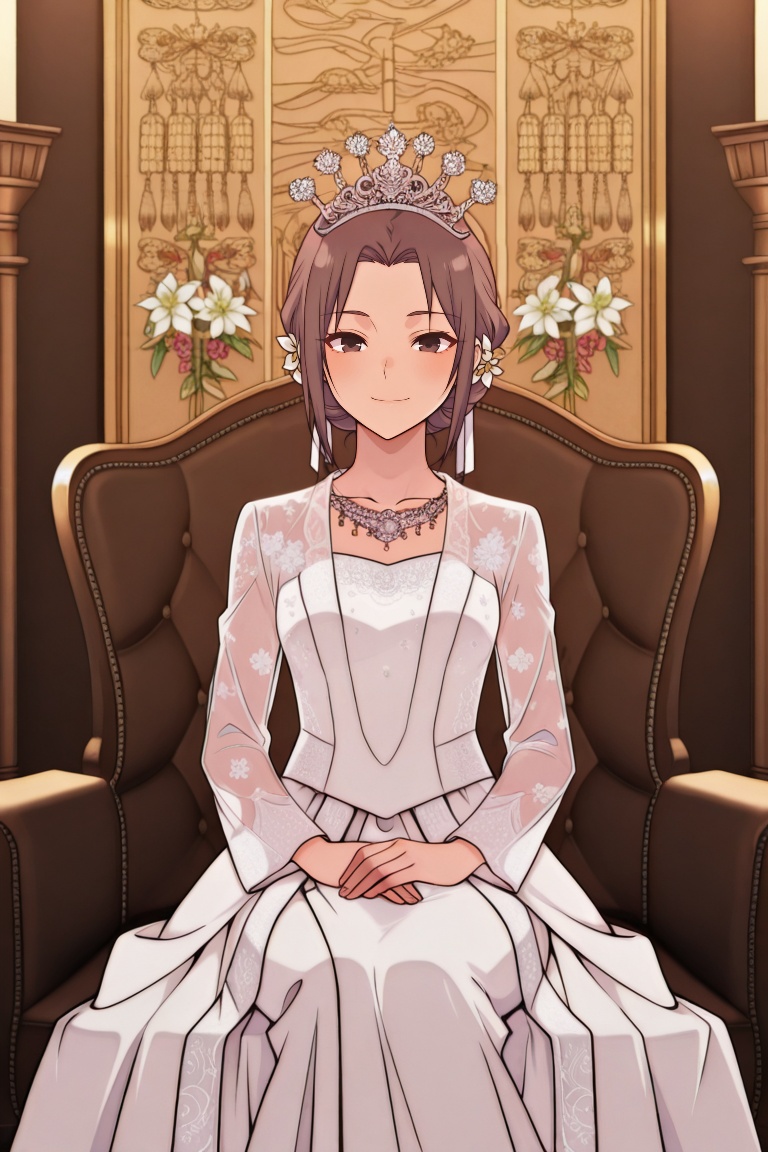 hanaaoki,  1girl,  Kebaya wedding dress on Tensor.Art