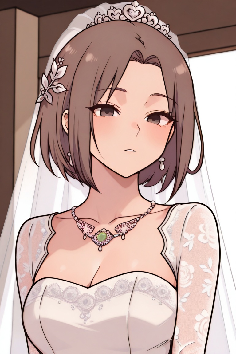 hanaaoki,  1girl,  Kebaya wedding dress masterpiece on Tensor.Art