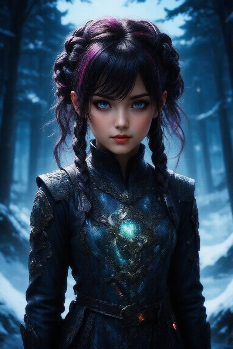 The best quality resolution image of the most beautiful and talented little girl gunner in history. She has charming long...