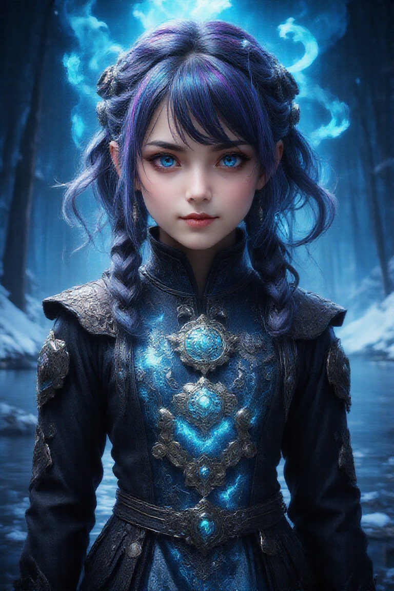 The best quality resolution image of the most beautiful and talented little girl gunner in history. She has charming long...