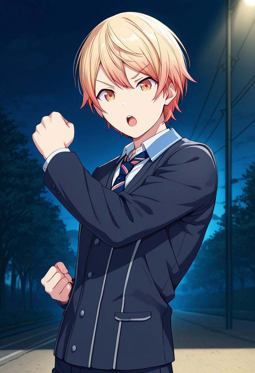 masterpiece,  high res,  1boy on Tensor.Art