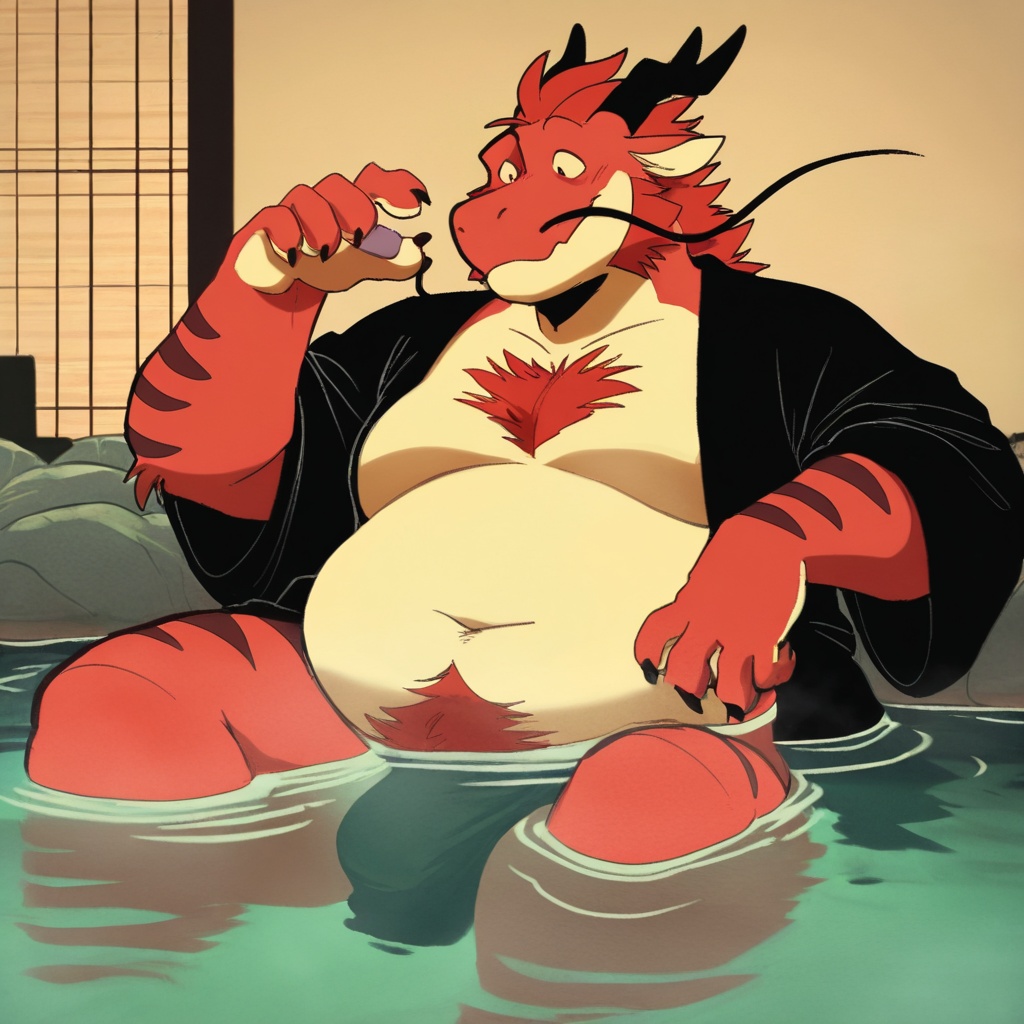 sanderthecat,  dragon,  eastern dragon on Tensor.Art