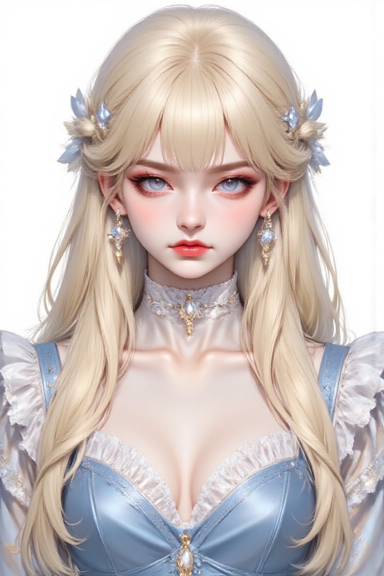 1girl,  solo,  long hair on Tensor.Art