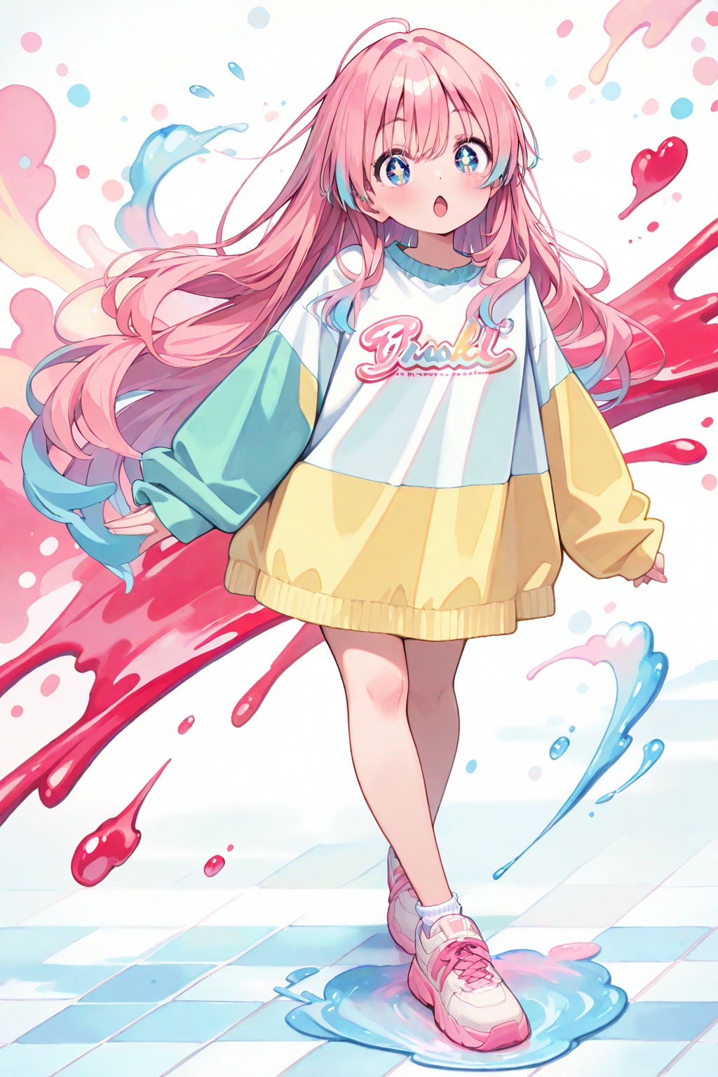 anime girl,  kawaii,  masterpiece on Tensor.Art