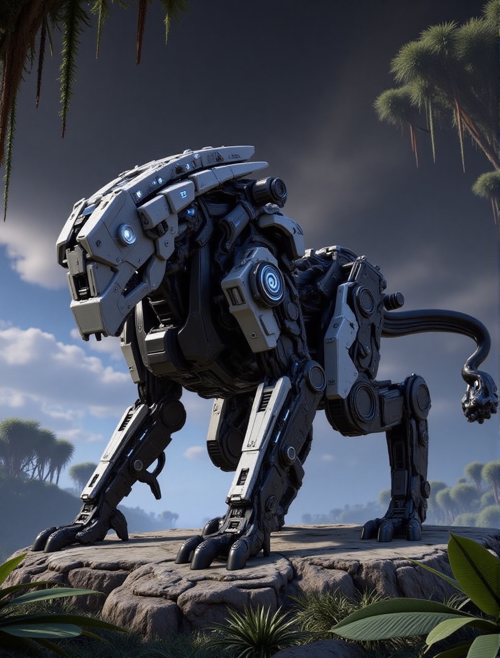 A super ultra clear HD LDSR hyper-realistic and hyper-detailed photography of 3D CGI render from the video game Horizon Ze...