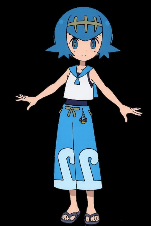 1girl,  blue hair,  blue eyes on Tensor.Art