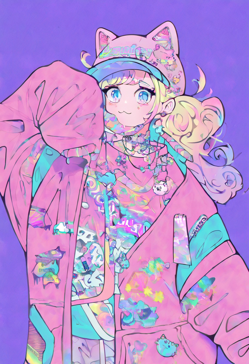 1girl,  pastel colors,  colorful on Tensor.Art