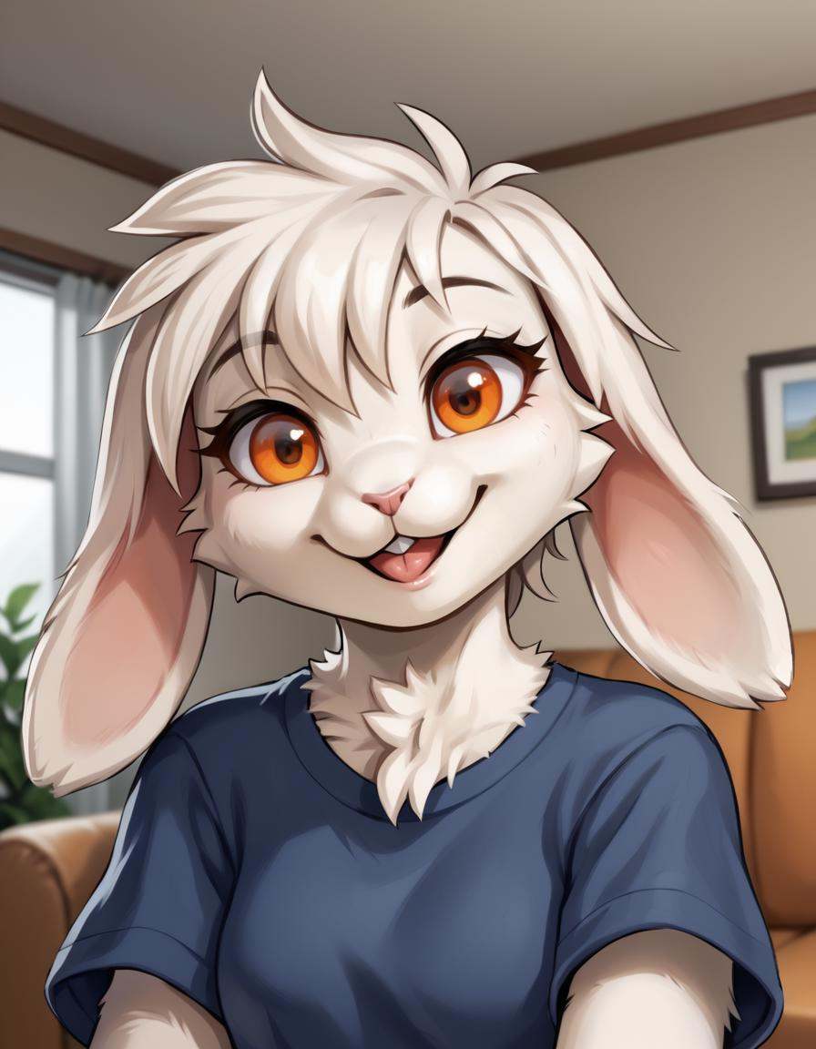 indoors,  living room,  headshot on Tensor.Art