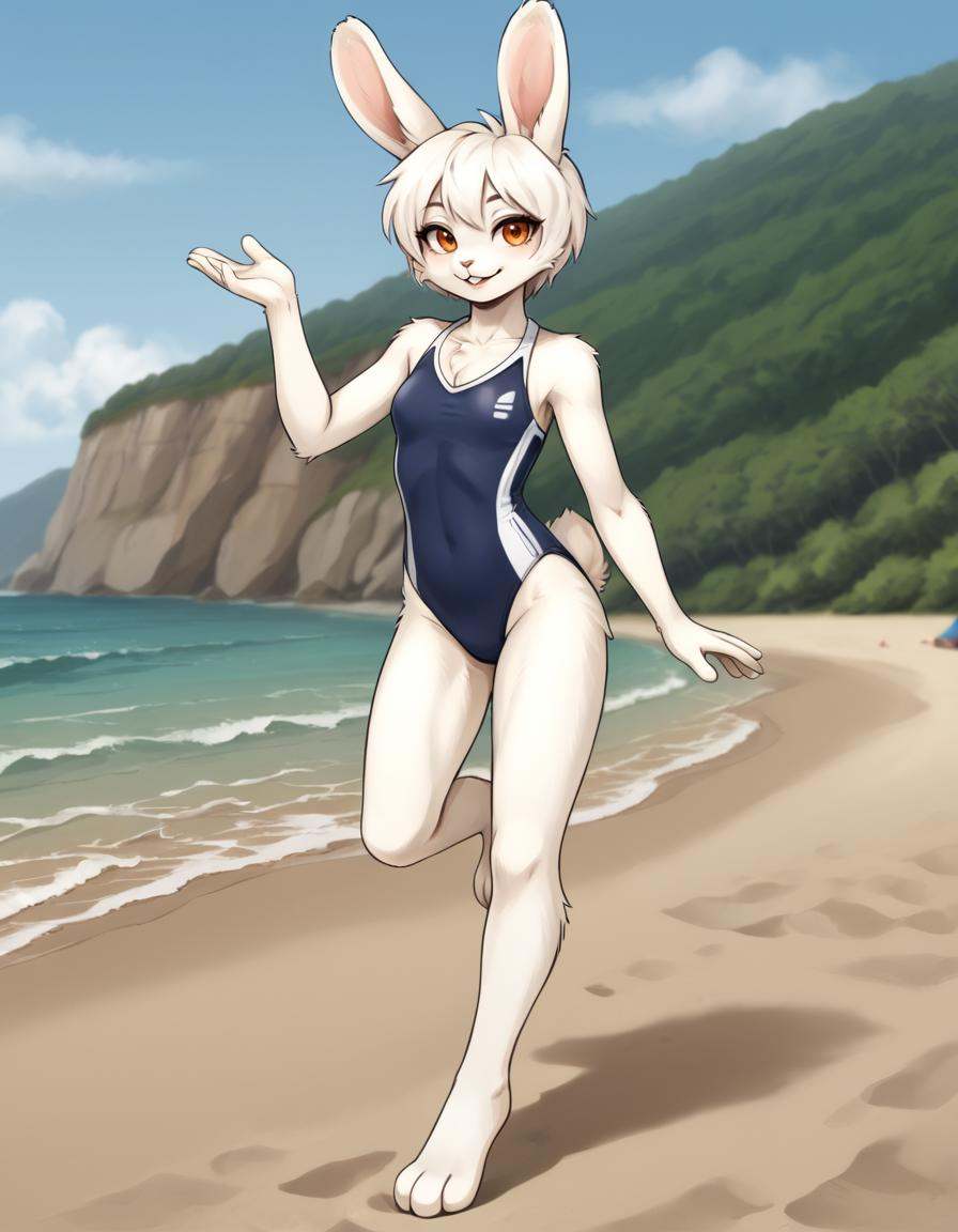 outdoors,  beach,  full body on Tensor.Art
