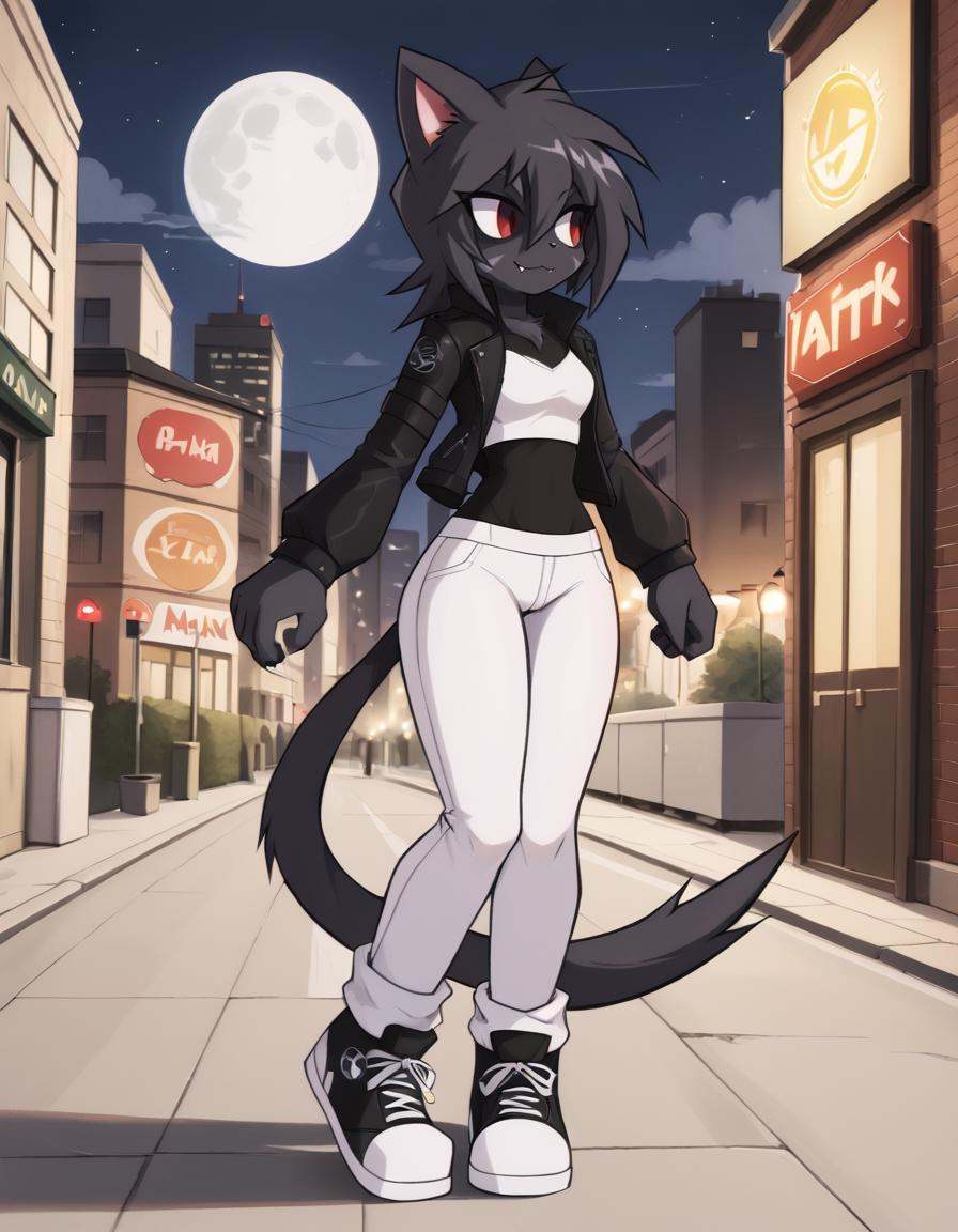 outdoors,  city,  night on Tensor.Art