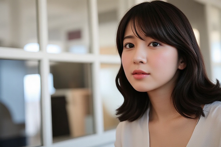 young Japenese woman on Tensor.Art