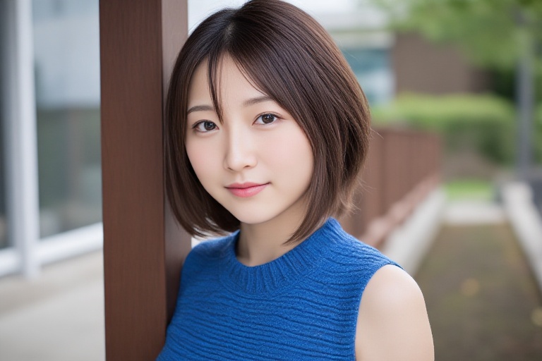 young Japenese woman on Tensor.Art