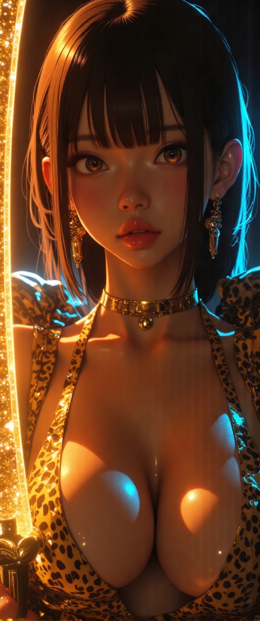 chromatic aberration,  detail,  cinematic view on Tensor.Art