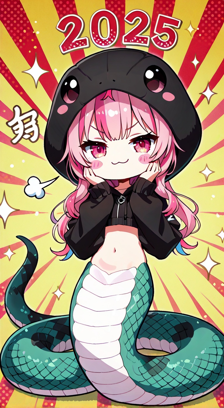 1girl,  :3,  pink hair on Tensor.Art