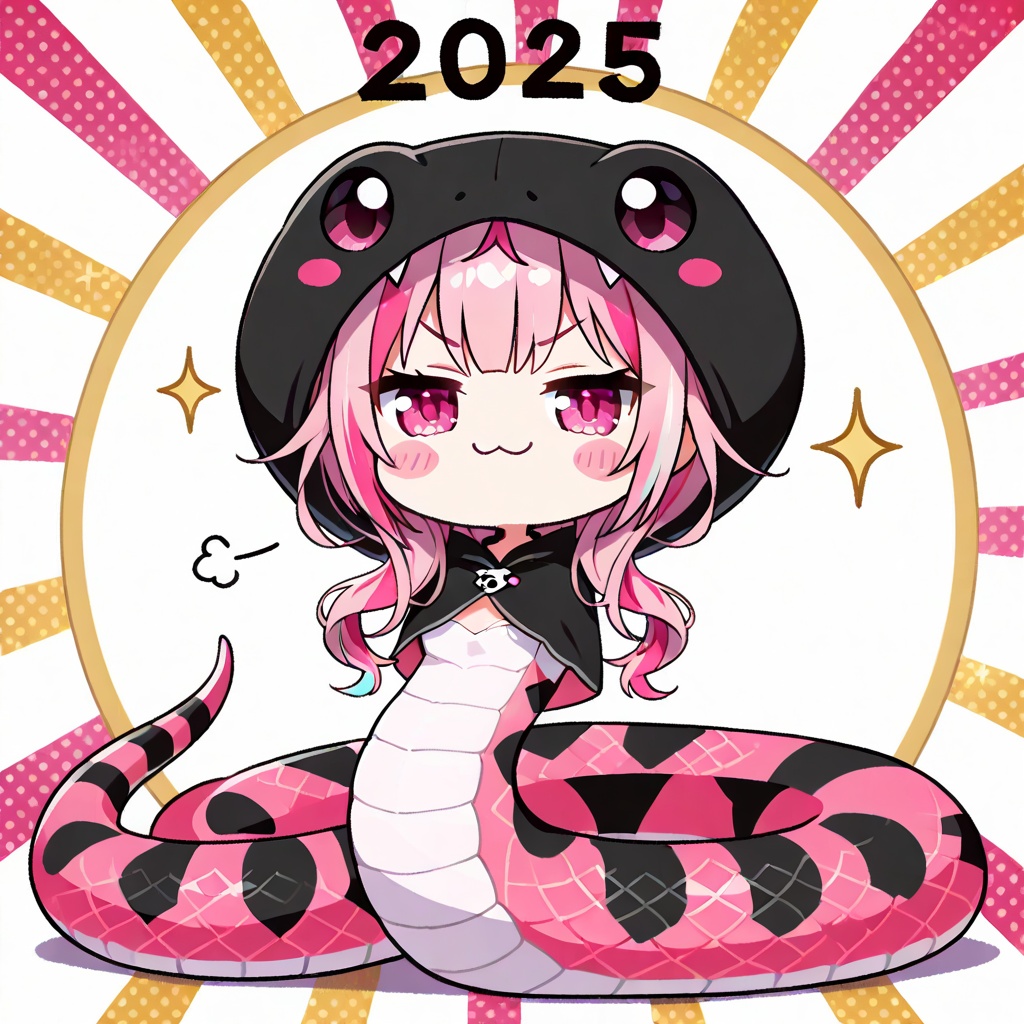 1girl,  :3,  pink hair on Tensor.Art