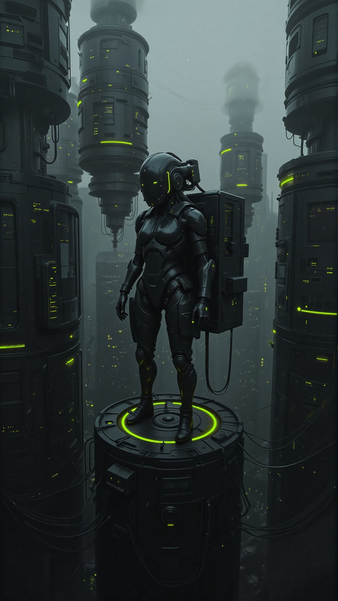 1girl,  cyberpunk,  cyborg on Tensor.Art