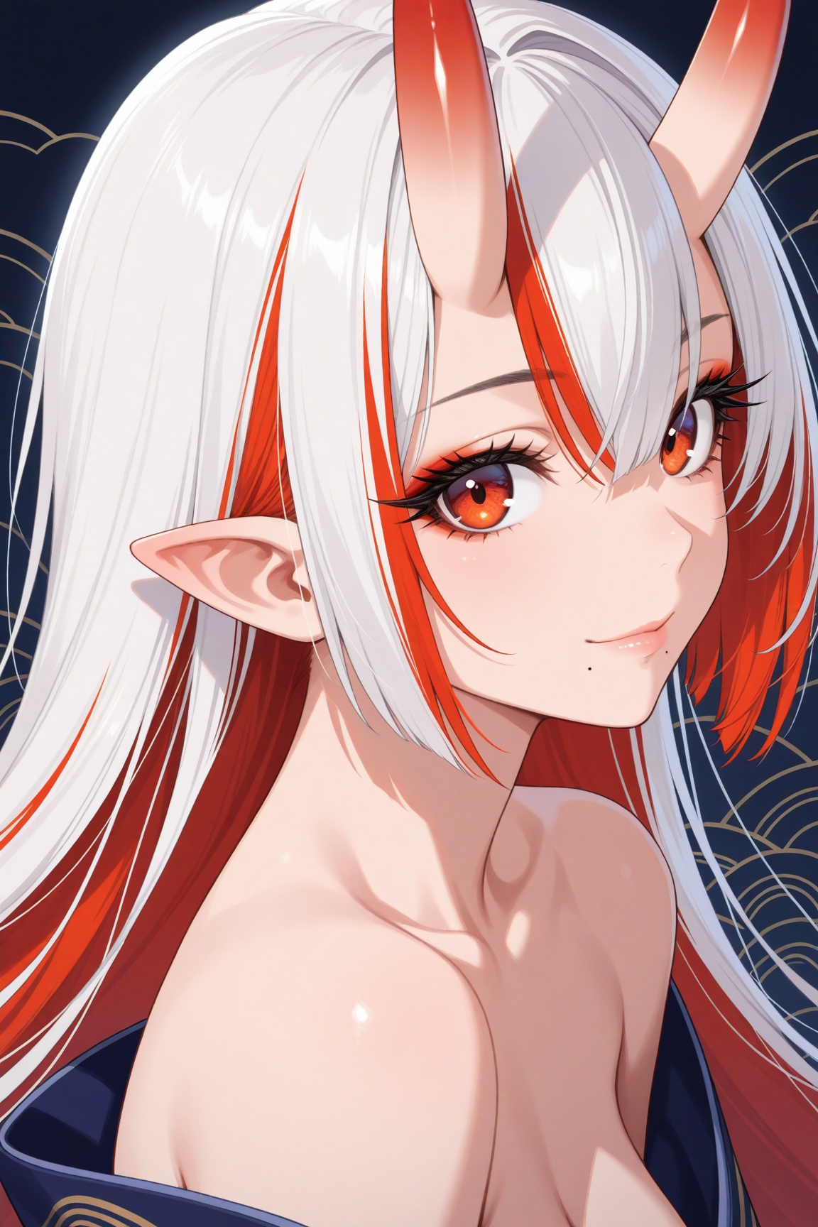 1girl,  mole under mouth,  solo on Tensor.Art