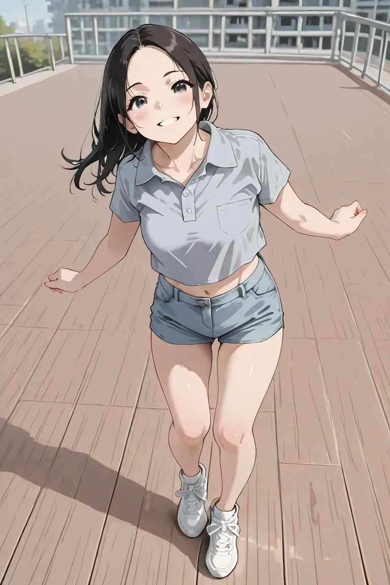 upperbody,  happy smile at viewer,  dancinggirl on Tensor.Art