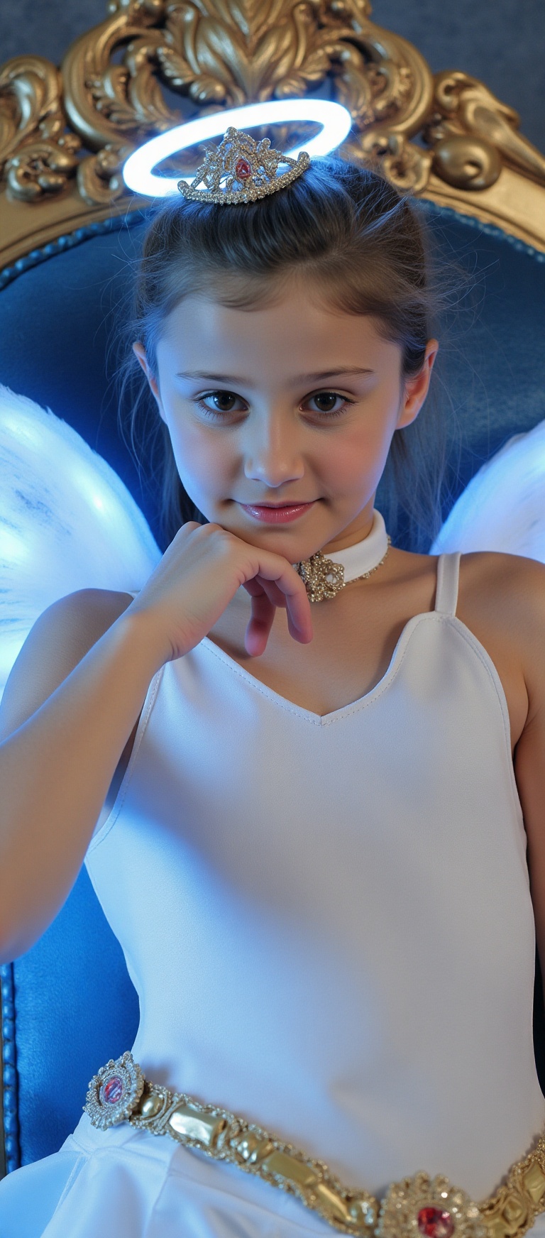 high quality award winning photo of a preteen girl YuliaSDW with flat chest and petite body,  ((beautiful face of YuliaSDW...