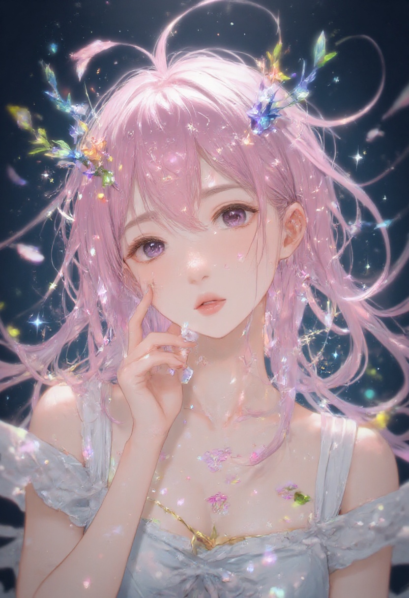 Aesthetic Anime Pastel Illustration on Tensor.Art