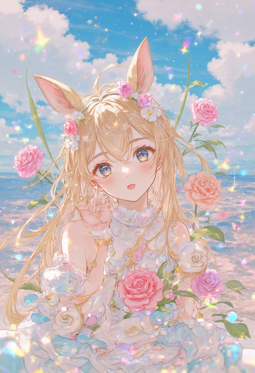 Aesthetic Anime Pastel Illustration on Tensor.Art