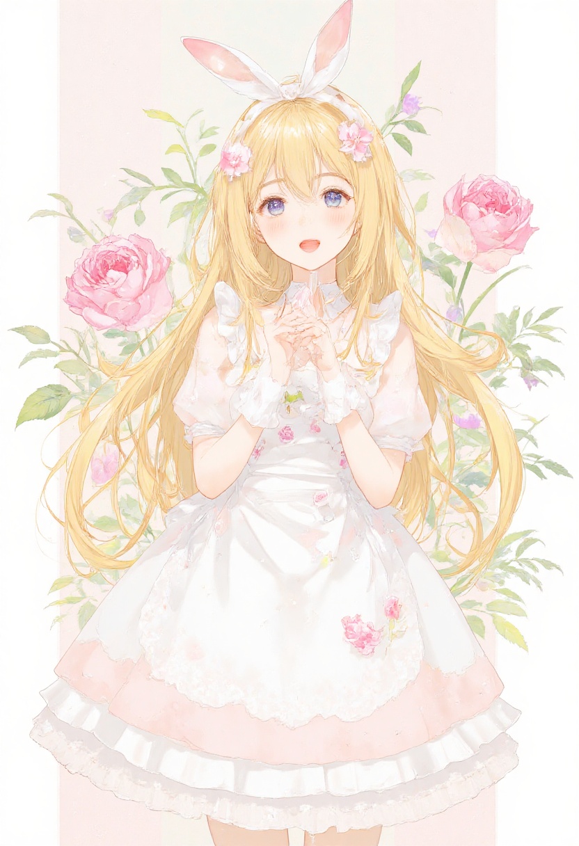Aesthetic Anime Pastel Illustration on Tensor.Art