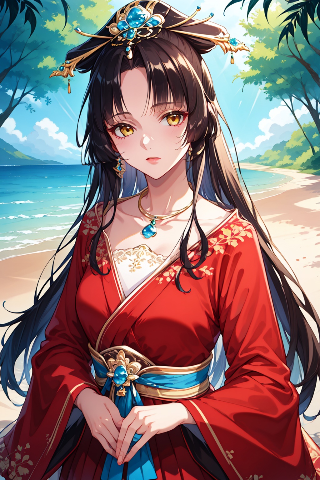 masterpiece,  best quality,  looking at viewer on Tensor.Art