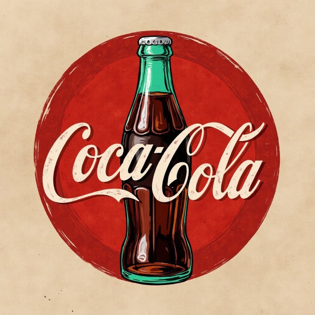 Medieval_style logo of coca cola on Tensor.Art