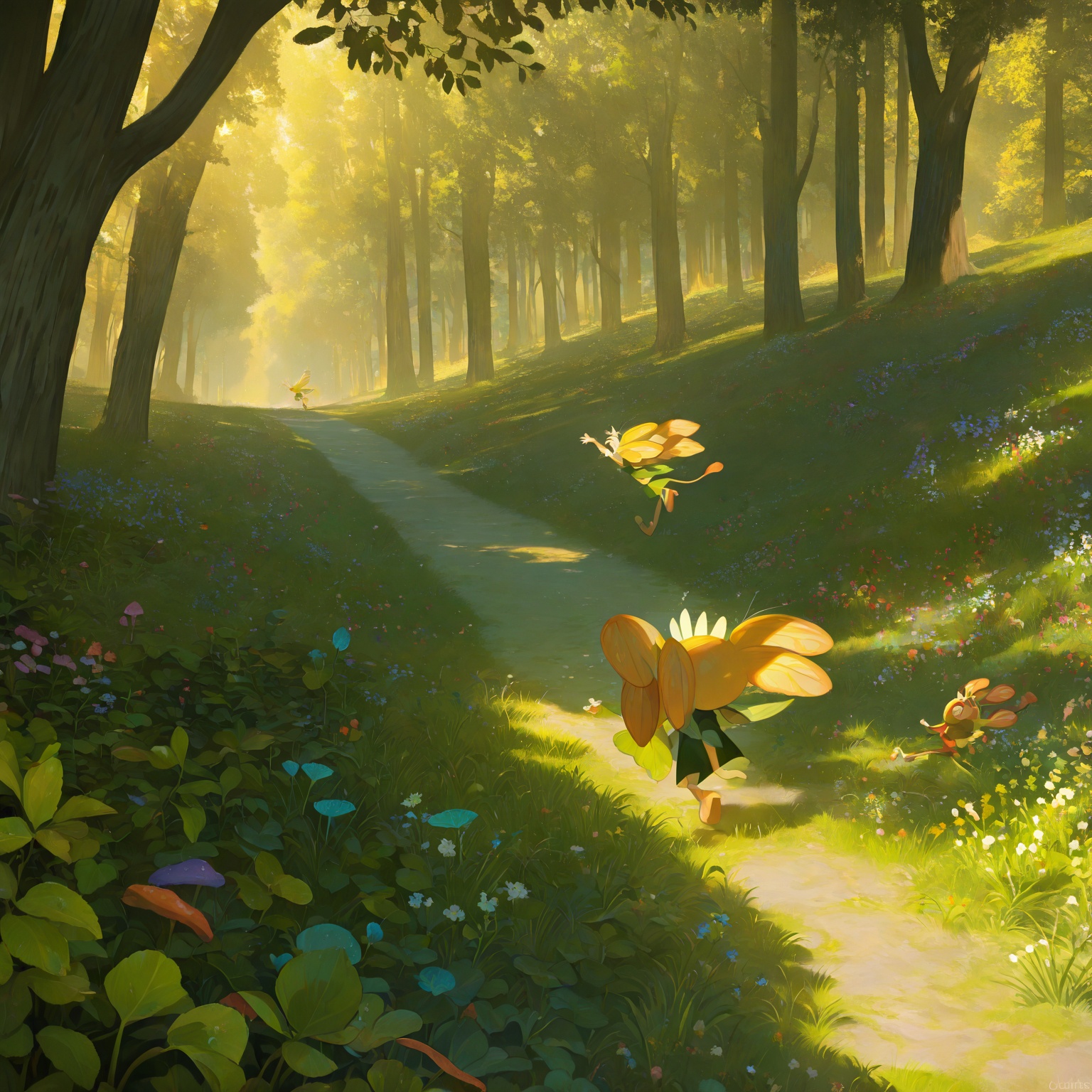 Vision,  (three Lolitas: 2) Stable diffusion is the best image quality,  morning sunshine on Tensor.Art