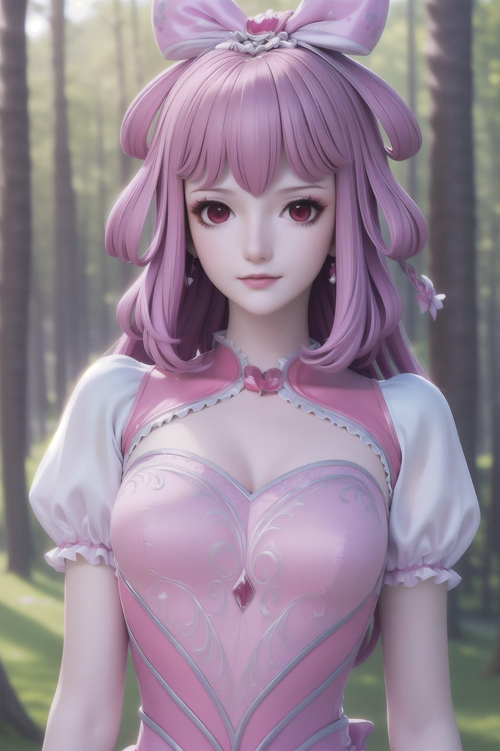 Forest,  upper body,  1girl on Tensor.Art
