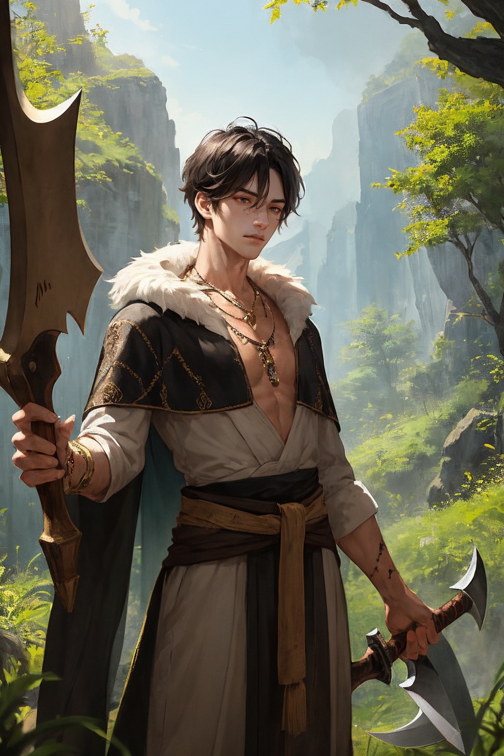 1boy,  male character,  (1male on Tensor.Art