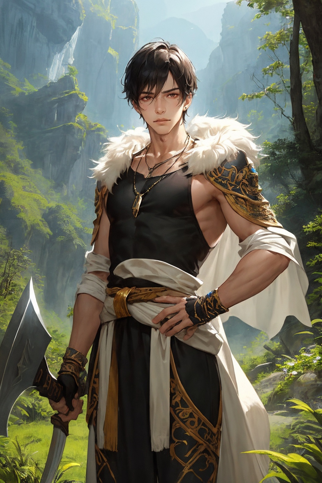 1boy,  male character,  (1male on Tensor.Art