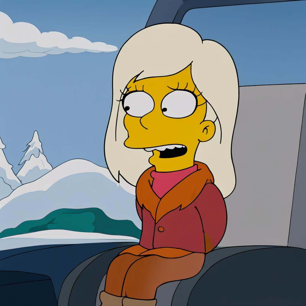 harper jambowski from the simpsons,  1girl,  child on Tensor.Art