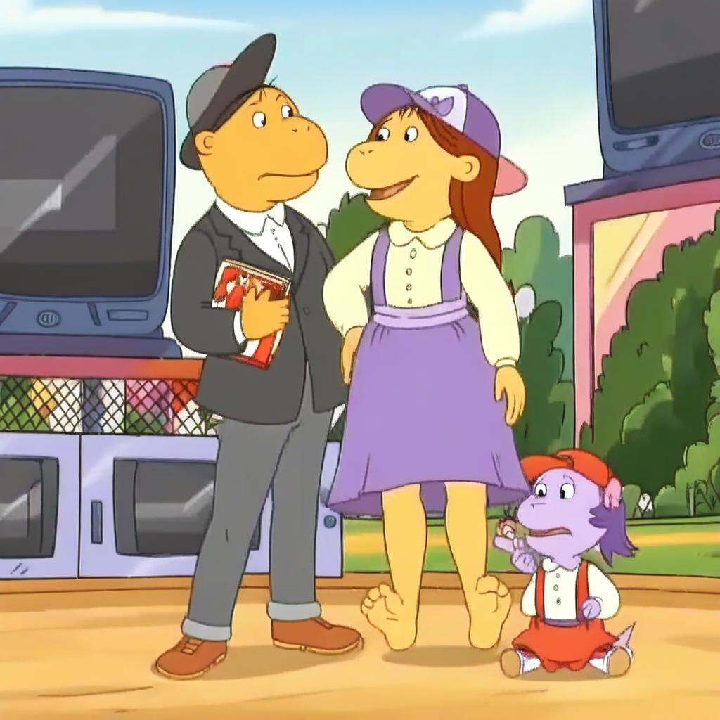 muffy crosswire from arthur,  soles,  pants on Tensor.Art