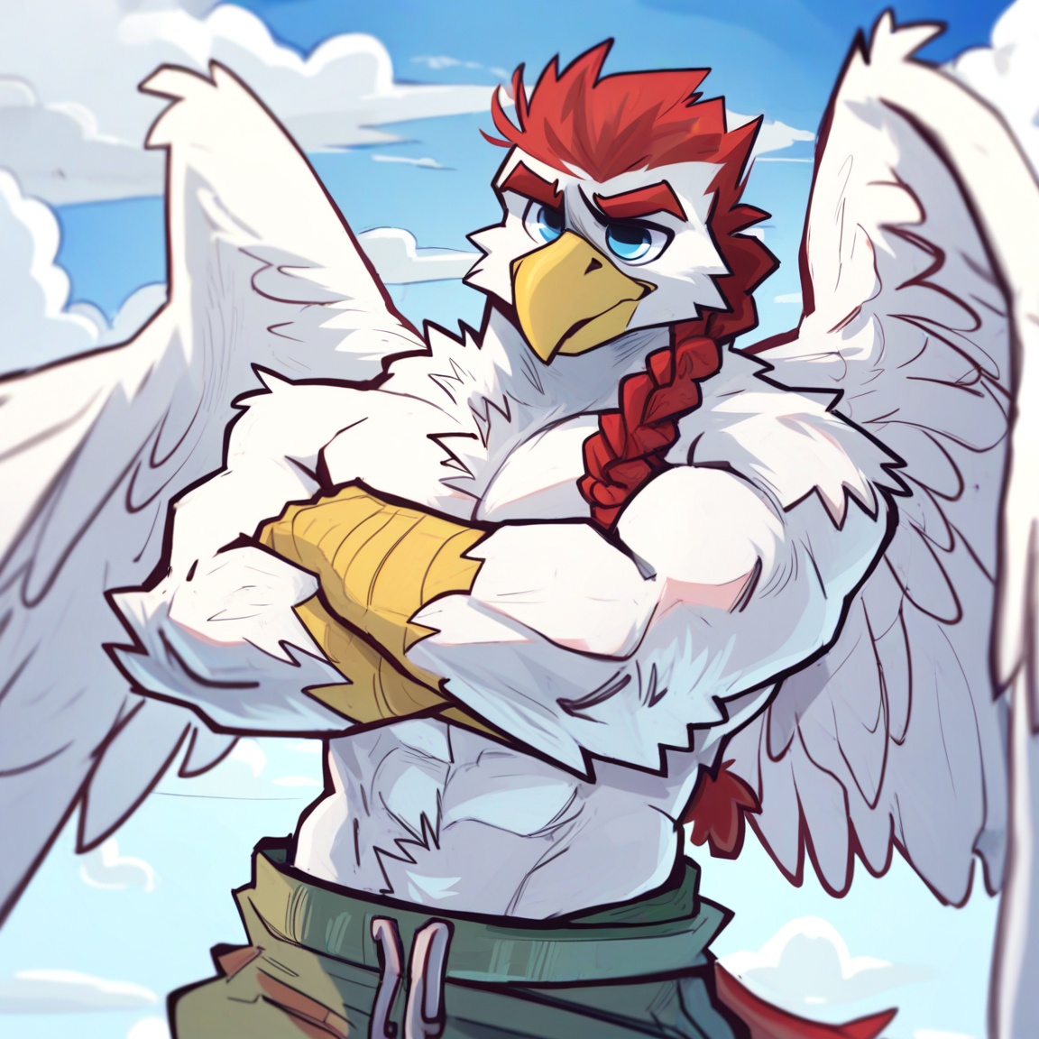 overcyan,  accipitriform,  avian on Tensor.Art